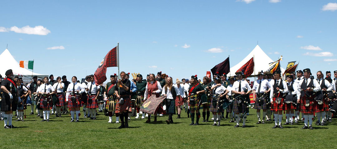 Pipe and Drums is a key event at the Rio Grande Valley Celtic Festival